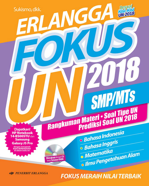 ERLANGGA FOKUS UN 2018 SMP/MTS