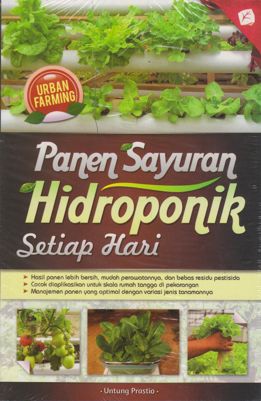  Buku PANEN SAYURAN HIDROPONIK UNTUNG PRASTIO Mizanstore