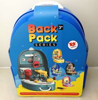 Back Pack Children Pretend Playset - Asst BIRU