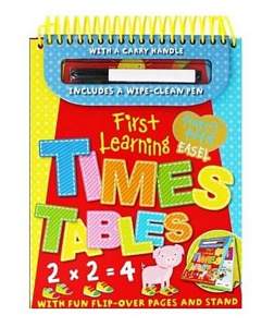 TINY TOTS EASELS: TIMES TABLES (UKNP)