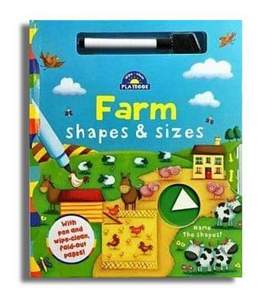 WIPE CLEAN PLAYDAY : FARM SHAPES & SIZES