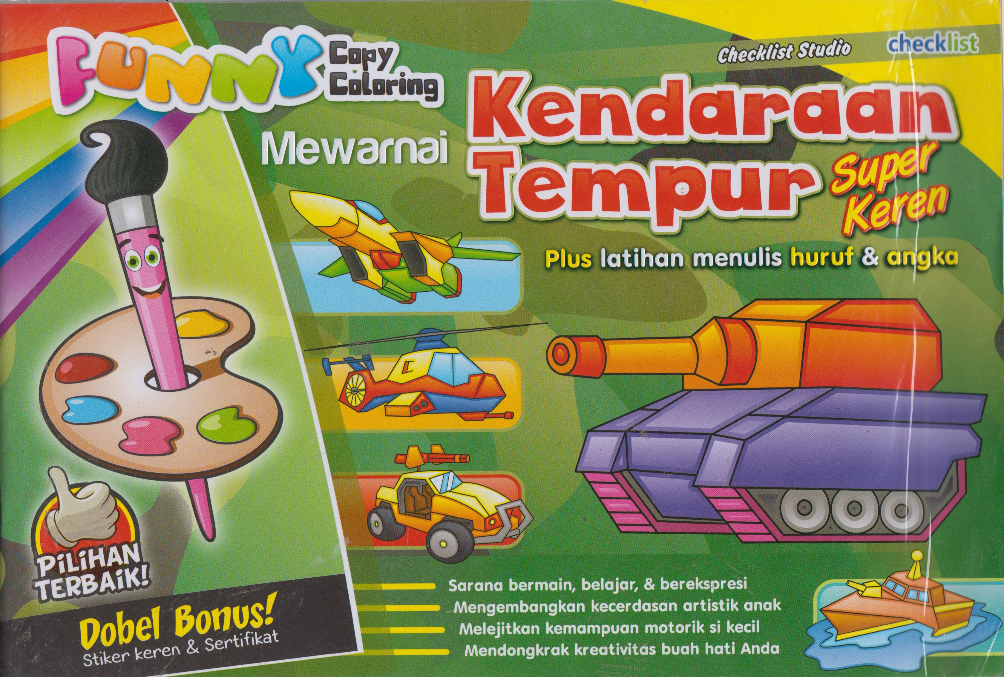 MEWARNAI KENDARAAN TEMPUR SUPER KEREN FUNNY COPY en