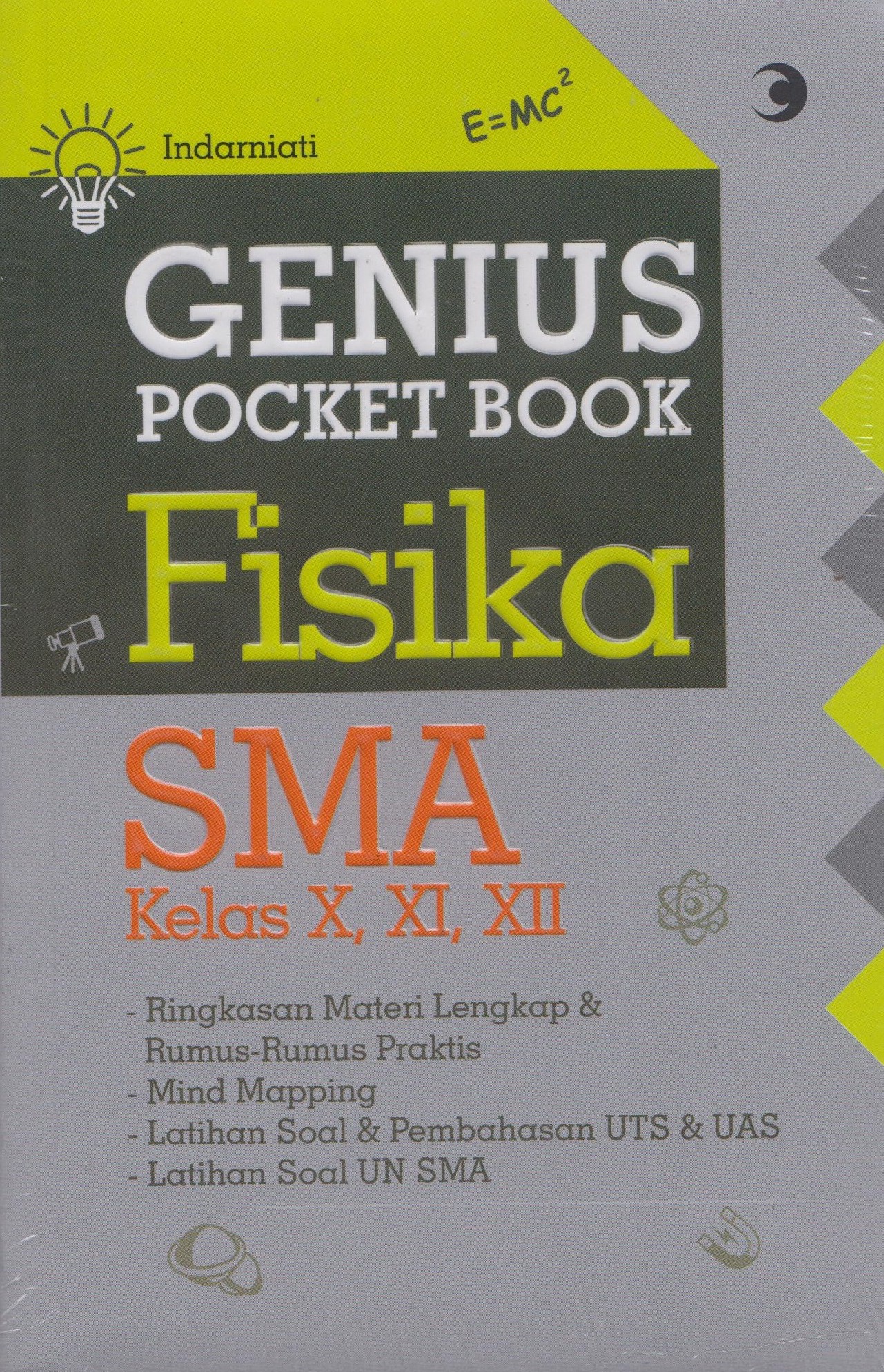 Buku FISIKA SMA: GENIUS… - Indarniati  Mizanstore