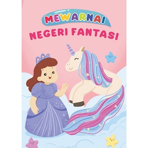 Buku Mewarnai Negeri Fantasi