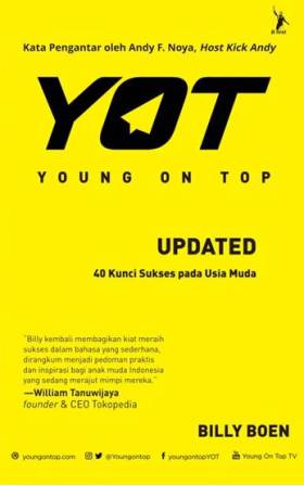 Buku Sukses Usia Muda Buku YOUNG ON TOP BILLY BOEN Mizanstore