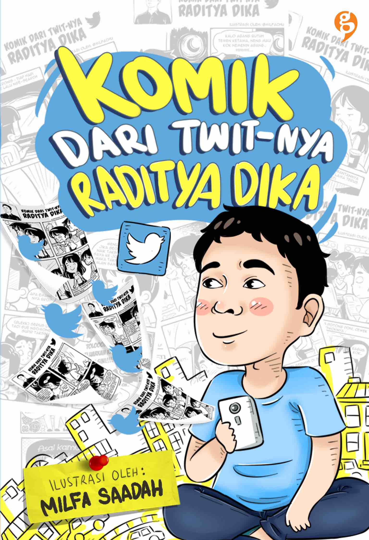 Komik Singkat Buku KOMIK DARI TWIT NYA Raditya Dika Mizanstore