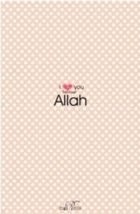 I Love You Because Allah (Self Publishing)