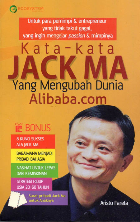 Buku KATA KATA  JACK  MA   Mizanstore