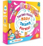 PAKET NABIL NAURA : SERI KATA AJAIB (BOARDBOOK) AKU BILANG TERIMA KASIH, MAAF, TOLONG, PERMISI