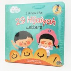 THE TWIN EXPLORER: I KNOW THE 29 HIJAIYAH LETTERS (BOARDBOOK-AR)